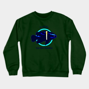 Neon Velvet Damselfish Crewneck Sweatshirt